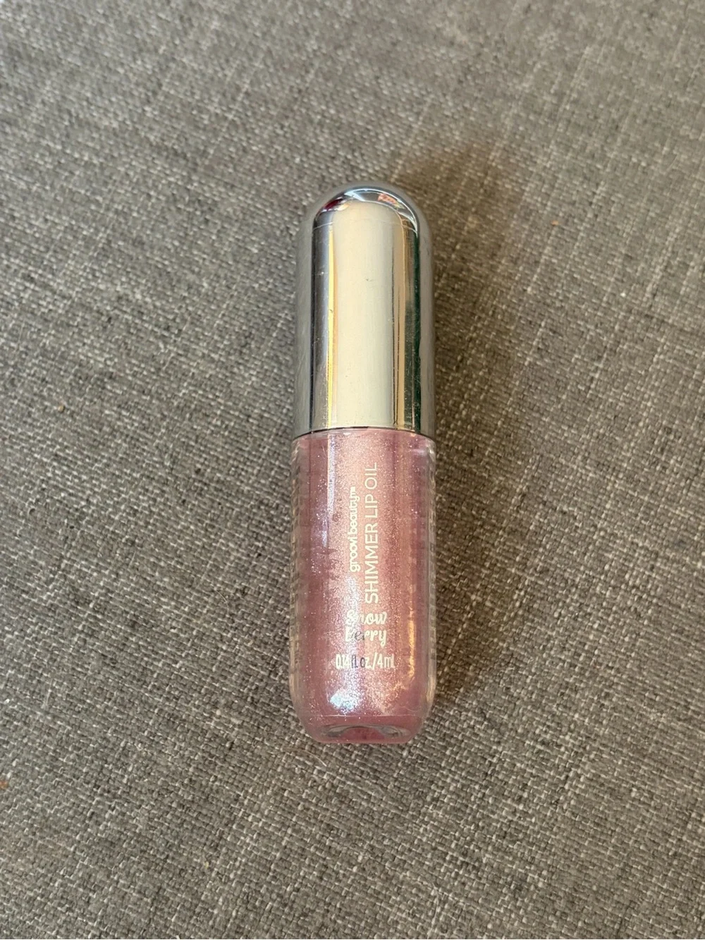 Groovi Beauty Shimmer Lip Oil Snow Berry